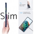 thumbnail image 5 of Zero Serie for Samsung Galaxy S21 Ultra Case 5G, [Wireless Charging Support] [Translucent Matte Thin Phone Case] Shockproof Slim Cover 6.8'', Blue, 5 of 14
