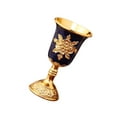 thumbnail image 5 of WeiLaiKeQi European Goblet Embossed Cup en Goblet for Bar Anniversary Wedding Blue, 5 of 9