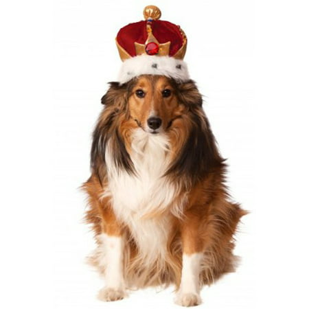 Red King Crown Pet Accessory