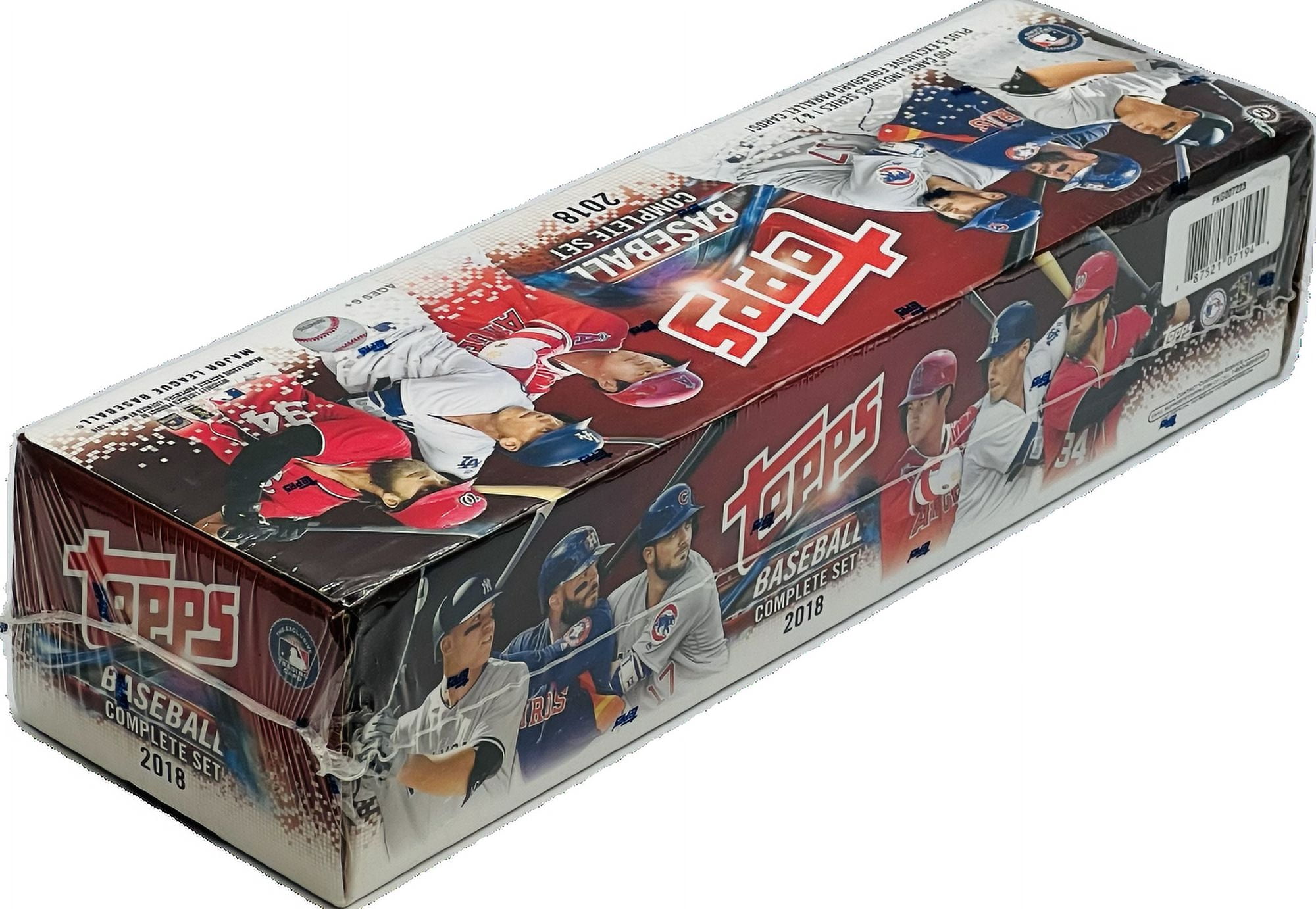 MLB 2018 Topps Baseball Cards Complete Set (Series 1 & 2, Hobby)