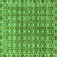 thumbnail image 1 of Ahgly Company Indoor Square Abstract Green Modern Area Rugs, 7' Square, 1 of 4