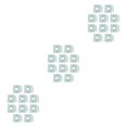 thumbnail image 4 of Bearachild Soporte de fresa Marco de planta Balcón Soportes de escalada Estante Patio Rectángulo Soporte tridimensional Invernadero 10pcs Type1 NO1, 4 of 6