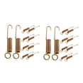thumbnail image 4 of Raindrops Universal Motorcycle Kickstand Springs, Golden Steel Wire, Versatile Replacement, 20 Pieces, 4 of 8