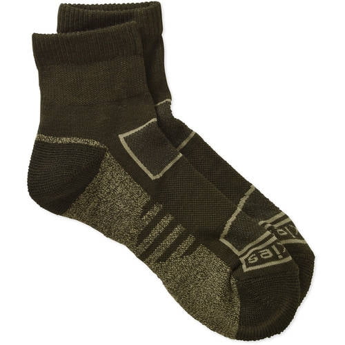 Dickies Men's All Season Lightweight Merino Wool Quarter Sock