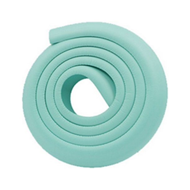 Bewildely 3 piezas de protectores de ángulo de espesar 2 metros de longitud cubiertas de esquinas multifuncional DIY anticolisión tira amortiguadora Decoración del hogar Verde claro Bewildely HA065431-01