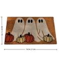 thumbnail image 3 of AZXY Ghost Pumpkin Coir Welcome Doormat, Halloween Decorations Indoor, Halloween Party Decor, Home Office Entryway Decor, Cute Fall Halloween Decor Supplies for Front Porch Holiday, 3 of 7