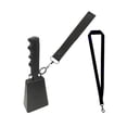 thumbnail image 3 of BELOVING Cowbell Decorative Hand Bell Call Cheering Bell for School Birthday Concerts black, 3 of 10