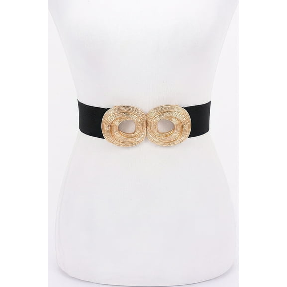 Metal Buckle Elastic Belt