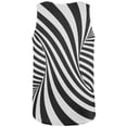 thumbnail image 2 of Trippy Black And White Swirl All Over Mens Tank Top Multi SM, 2 of 2