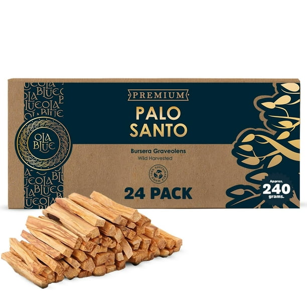 Barras para difuminar OLA BLUE Palo Santo, 240 g, 100% naturales