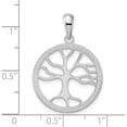 thumbnail image 3 of Sterling Silver Polished Large Cut-Out Tree Of Life Pendant - Jbsp, 3 of 5