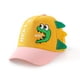 thumbnail image 2 of Gorro infantil de primavera y verano con protección solar para bebés, gorro infantil con bonitos dibujos de dinosaurios, 2 of 4