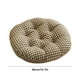thumbnail image 3 of Funda de almohada para dormitorio, cojín de lino, futón, tatami, cojín de suelo redondo, transpirable, cojín de silla grueso de verano, cojín de lino y algodón, 3 of 6