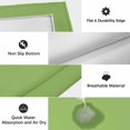 thumbnail image 6 of Avocado Green Outdoor Rug for Patio/Deck/Porch, Non-Slip Large Area Rug 6 x 9 Ft, Solid Color Farmhouse Green Indoor Outdoor Rugs Washable Area Rugs, Reversible Camping Rug Carpet Runner, 6 of 8