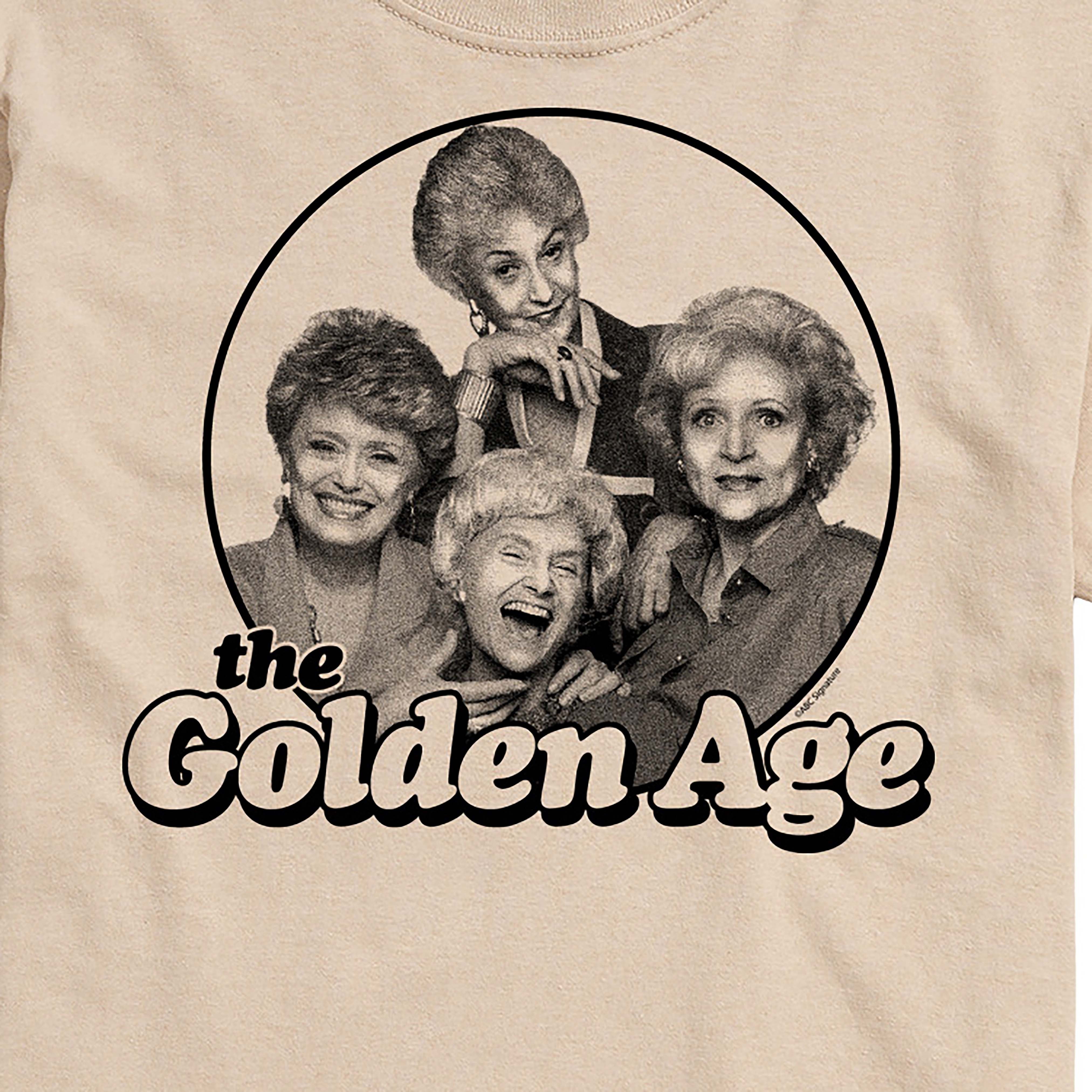 kapitalisme Fremmed Lederen Golden Girls - The Golden Age - Men's Short Sleeve Graphic T-Shirt -  Walmart.com