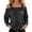 A-Black1339, variant on XIAOCHA Womens Casual Oversized Cold Shoulder Shirt Square Neck Pullover Tops Soft Edgy Streetwear Shirts