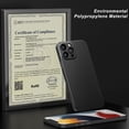 thumbnail image 4 of Funda para iPhone 13 Pro memumi Ultra Slim Mate Negra, 4 of 7