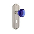 thumbnail image 7 of Nostalgic Warehouse Decwac_Prv_234_Kh Deco Solid Brass Rose Privacy Door Knob Set - Grey, 7 of 7