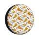 thumbnail image 1 of Fotbe Pizza Slices Funda de Llanta de Repuesto con Estampado, Engrosada, Ajuste Universal para Jeep, Remolque, RV, SUV, Camión-17 inch, 1 of 6