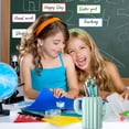 thumbnail image 4 of 2 Pieces Cactus Pen Holder Cactus Pen Pencil Container Desktop Supplies Pen Cups Cosmetic Makeup Brush Holder for Student Multifunction Storage Box Office (Green), 4 of 7