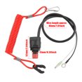 thumbnail image 4 of Scienceny Llaves de interruptor ABS fáciles de instalar con cordón: piezas marinas confiables para el control del motor Vehículos, repuestos y accesorios Mis, 4 of 6