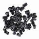 thumbnail image 5 of 50 Uds. Soporte de Clip de soporte de diodo de casquillo de lámpara LED de nailon negro-5mm, 5 of 10