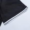 thumbnail image 7 of Men Blouses Men Extra Small Long Sleeve Turtleneck Lightweight Fitted Shirt Athletic Tops Space Long Sleeve Shirts Bulk Low Cut Shirts Solid for Thin Shirt Mens Fashion Black XL, 7 of 7