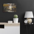 thumbnail image 4 of Luxe Metal Art 'Closed On Monday' by Jan Mclaughlin, Metal Wall Art, 24"x16", 4 of 8