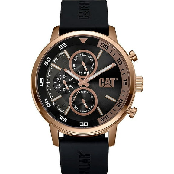 Men's CAT Caterpillar Sail Multifunction Rose Gold Watch AK19921129