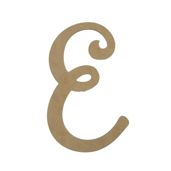 Wooden Letter Unfinished, Happy Days Font, Craft Cutout