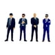 thumbnail image 1 of 4 piezas Figuras de personas mini modelos sólidos 1/64 proyectos de bricolaje de bricolaje figuras de diy figuras pintadas para juegos de mesa de, 1 of 8