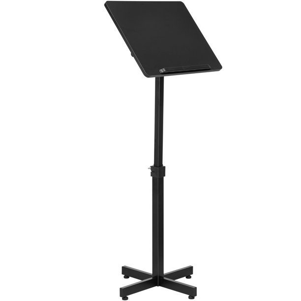 BENTISM Portable Adjustable Lectern Presentation Podium Stand with