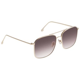 Victoria Beckham Arching Shield Sunglasses VB664S 240  display picture 2