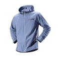 thumbnail image 5 of SUYIDA Men's Casual Hooded Jacket, Long Sleeve Lightweight Zip Up, Outdoor Windbreaker for Everyday Travel, 5 of 5