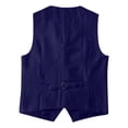 thumbnail image 4 of European And Solid Color Traditional Vest Men's Casual Loose Comfortable Festival Vest Jacket, 4 of 4