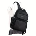 thumbnail image 1 of Men's Nylon Backpack Simple Large Capacity Computer Travel Backpack Schoolbag For College High School Junior High School Students, 1 of 5