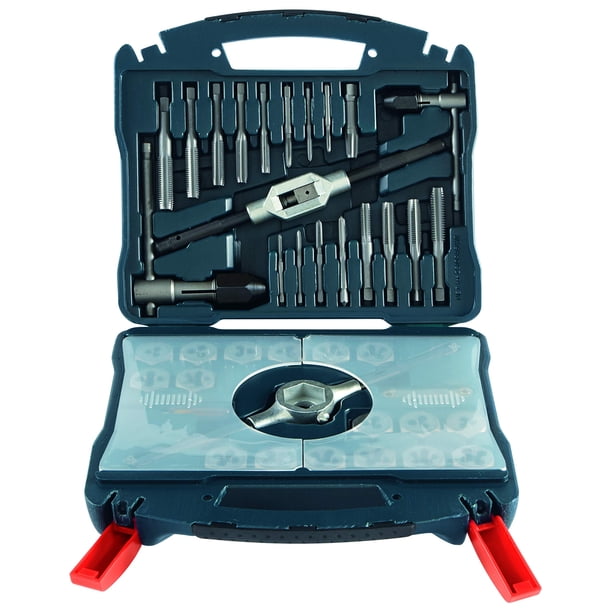 Set de grifos y troqueles Bosch BTD40MS, 40 unidades, sistema métrico
