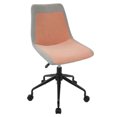 thumbnail image 4 of Chaise de travail ajustable sans bras industriele Orzo, noir, de LumiSource, 4 of 7