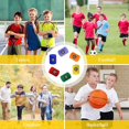 thumbnail image 4 of 12pcs Kids Sweat Absorption Cotton Wrist Brace Protective Wrist Bands Mixd Color, 4 of 5