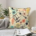 thumbnail image 6 of Kll Rockets Decorative Throw Pillow Covers Velvet Soft For Couch Sofa Bedroom Living Room Outdoor -16"X16", 6 of 8