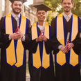 thumbnail image 2 of ZOUSSIQI Graduation Stoles - Graduation Shawl Stole, Colorful Graduation Sashes, Graduate Stole | 72-Inch Long Unisex Plain CA919-35455, 2 of 9