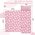 thumbnail image 5 of Tiny Ghost Halloween Pattern Toddler Nap Mats for Kids Preschool,50"x20" Sleeping Mat Bag or Kids,Toddler Sleeping Bag,Toddler Nap Mat or Daycare, 5 of 6