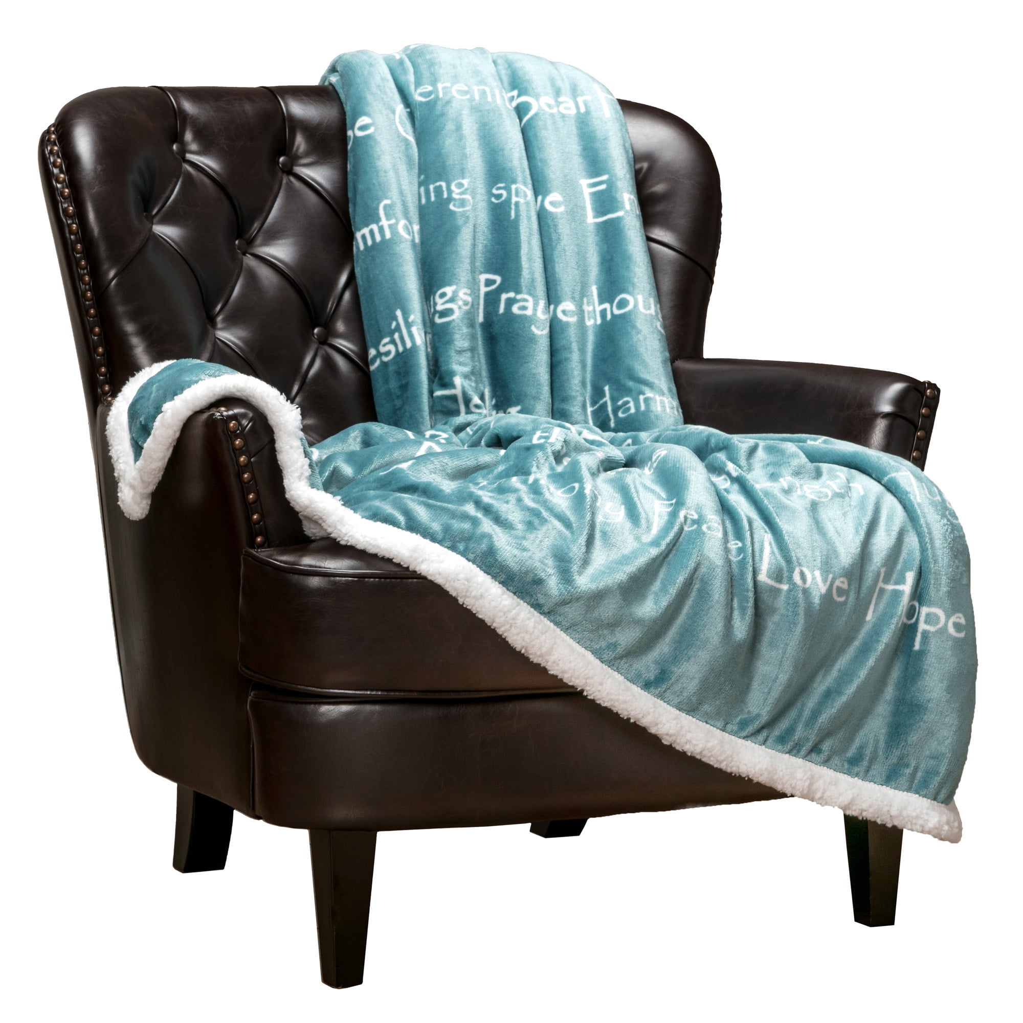 Chanasya Warm Hugs Positive Energy Healing Thoughts Caring Gift Throw