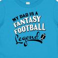 thumbnail image 4 of Inktastic My Dad is a Fantasy Football Legend Boys or Girls Baby T-Shirt, 4 of 5