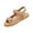 Beige #4, variant on Women Sports Platform Sandals 2026 Summer Orthopedic Sandals Arch Support Wide Width Casual Slide Open Toe Walking Sandals With Hook Loop Beige