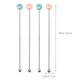 thumbnail image 2 of unbranded 6Ud Cocktail Stirrer De Acero Inoxidable Con De Donuts Para Uso En Hogar, 2 of 8