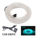 thumbnail image 1 of Coche De La Atmósfera Lámpara De Iluminación Interior Del LED Tira De Decoración De Guirnalda De Alambre De Cuerda De Tubo Línea Flexible De Luz De Neón USB Unidad, 1 of 4