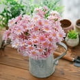 thumbnail image 6 of Artificial Chrysanthemum Flowers - 10.63in Realistic Fake Flowers for Wedding/Home Decoration, Handmade Floral Crafts (Pink)​, 6 of 7