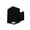Black, variant on Wac Lighting Dc-Ws05-Ub Cube Architectural 1 Light 7" Tall Led Outdoor Wall Sconce - White