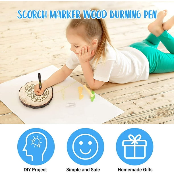 Pyrography marker 2024